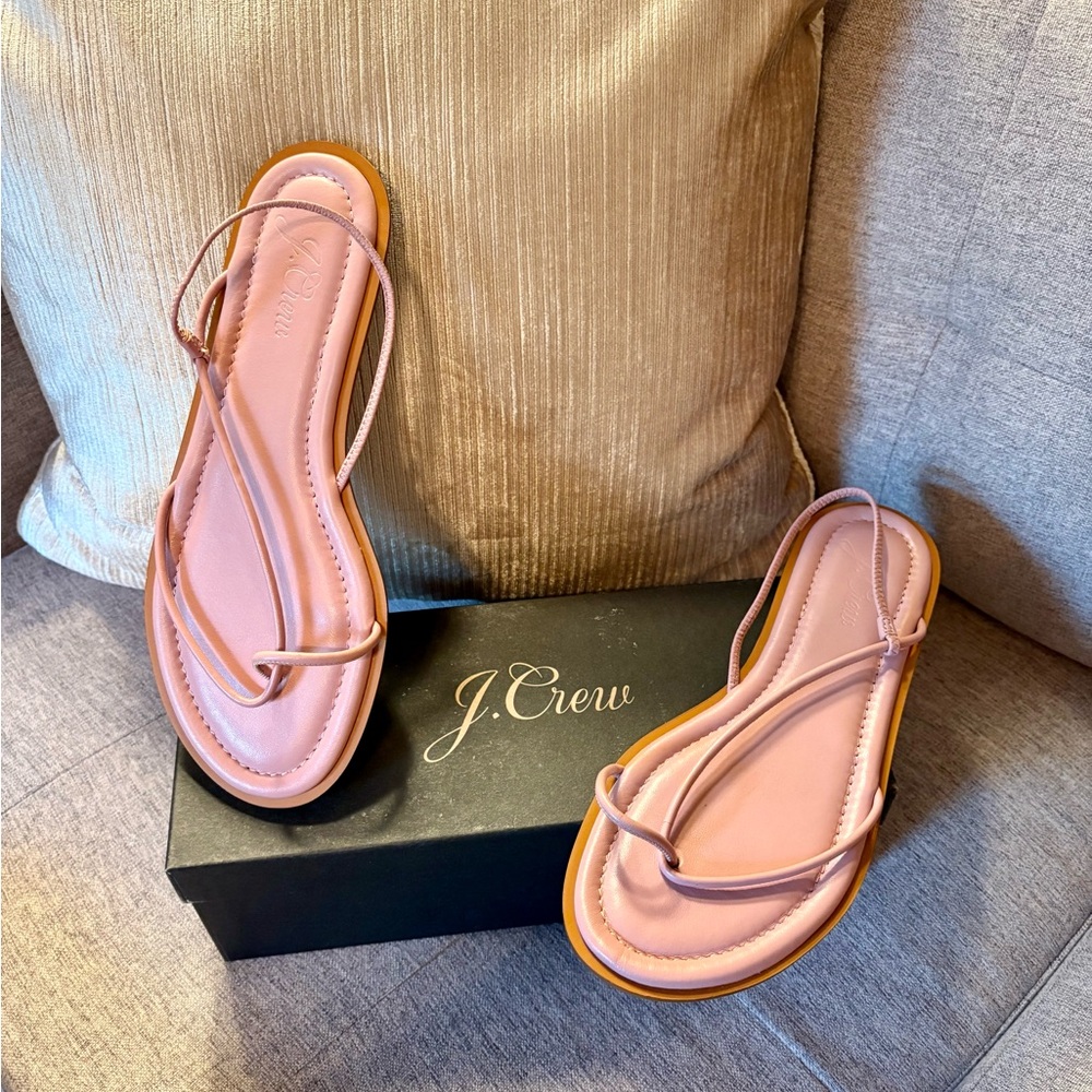 J. Crew Asymmetric Strap Sandals